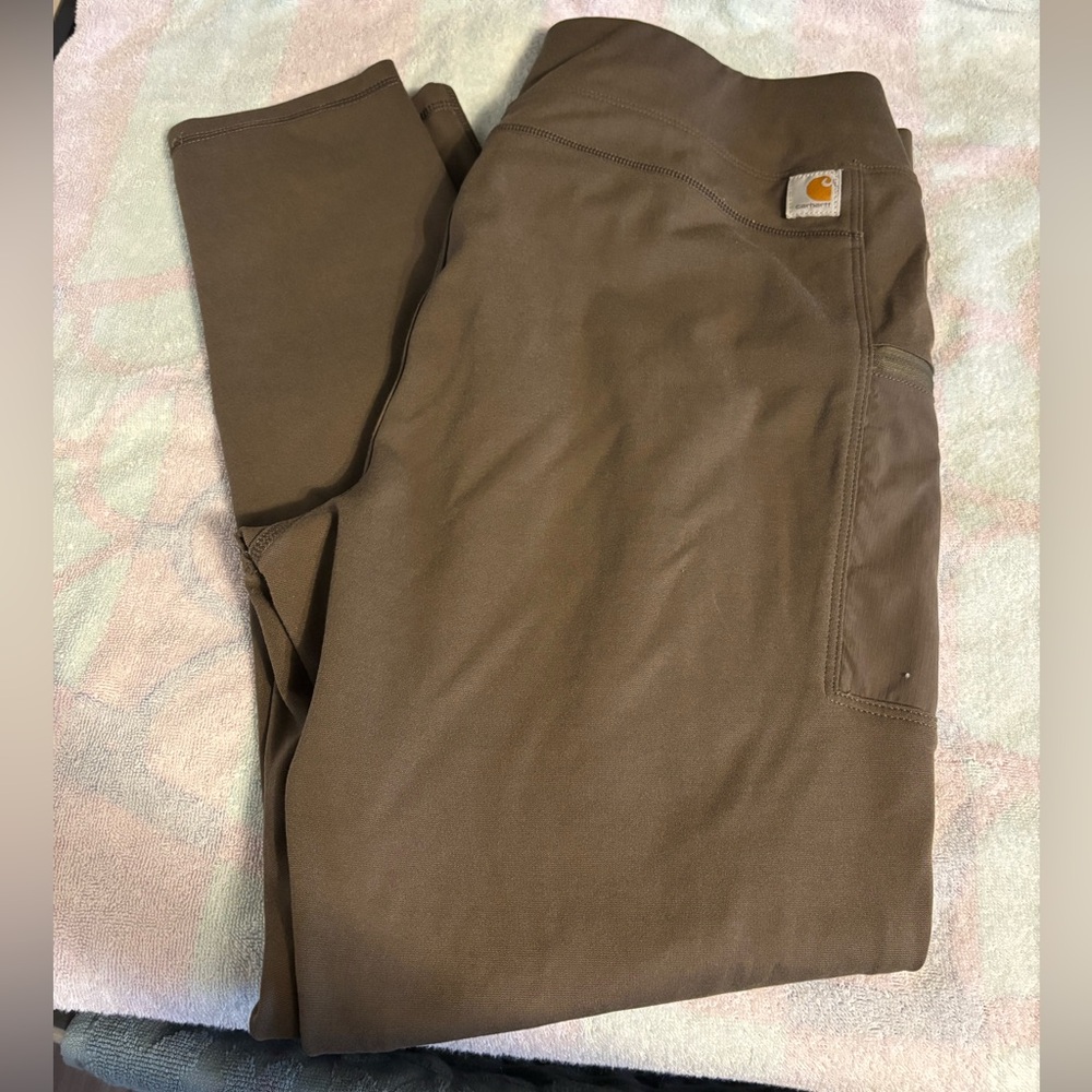 Carhartt women's leggings with zipper pocket